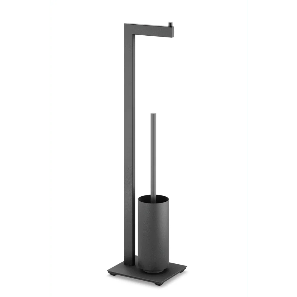 Linea Black Stainless Steel Toilet Butler 40572 - Image 2