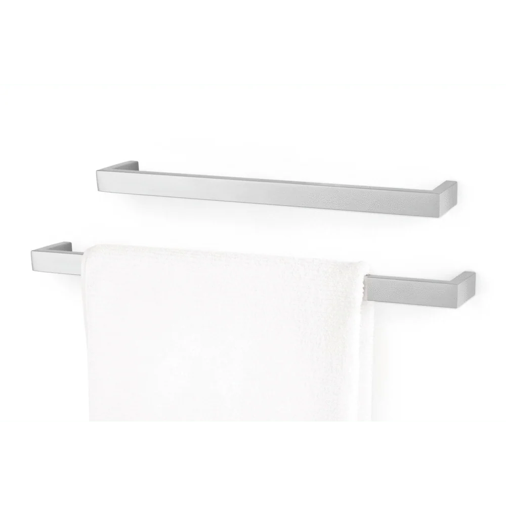 Linea Brushed Stainless Steel 46.5 cm Towel Rail 40387 - Image 2