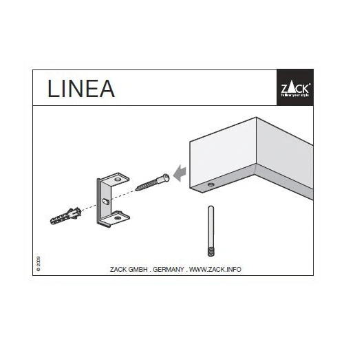 Linea Brushed Stainless Steel 46.5 cm Towel Rail 40387 - Image 5