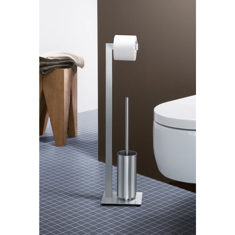Linea Brushed Stainless Steel Toilet Butler 40382 - Image 3