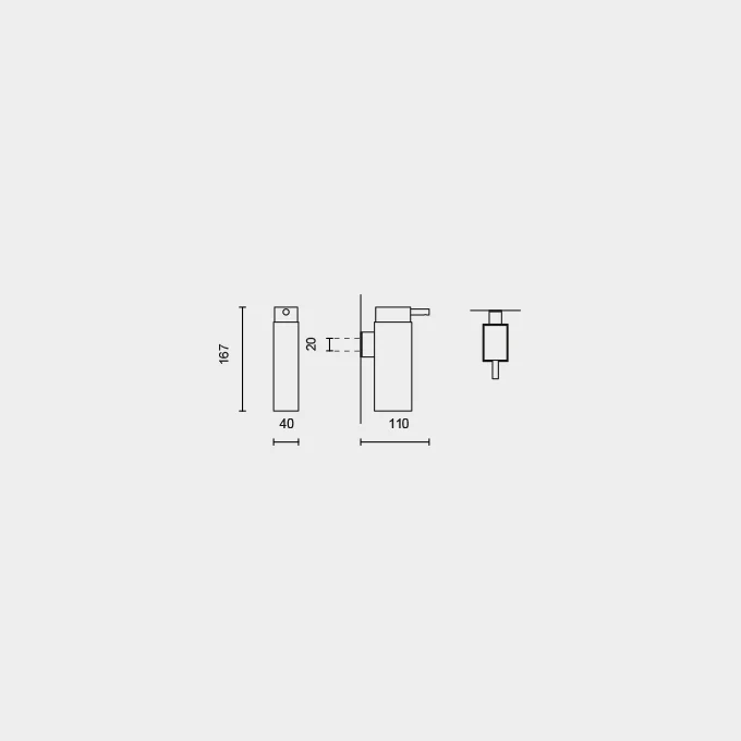 Linea Brushed Stainless Steel Wall Soap Dispenser - Premium Quality Bathroom Accessory - Image 3
