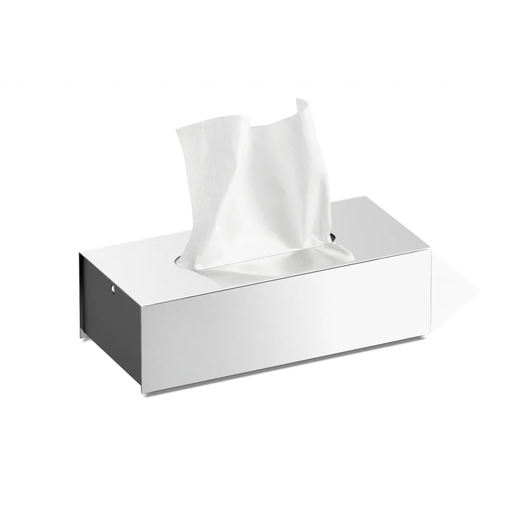 Puro Polished Stainless Steel Tissue Box 40093 - Image 2