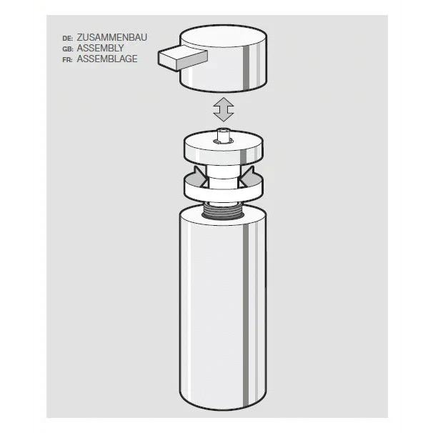 Scala Polished Stainless Steel Soap Dispenser - Image 9