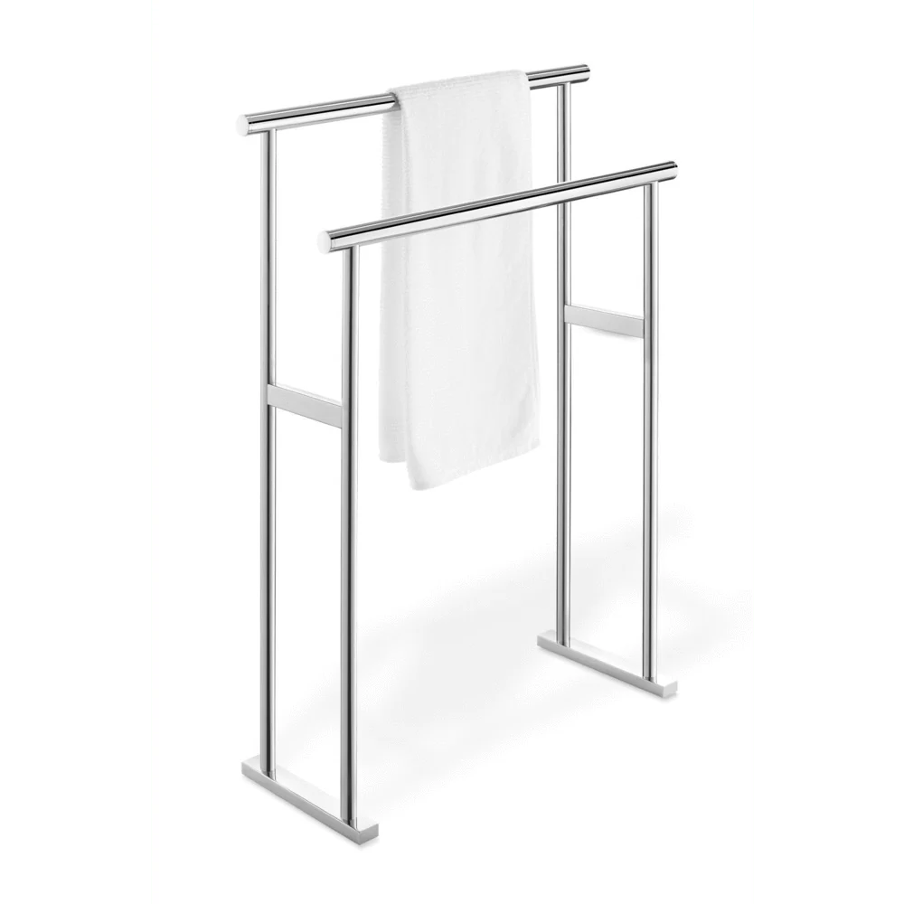 Scala Polished Stainless Steel Towel Stand 40087 - Image 2
