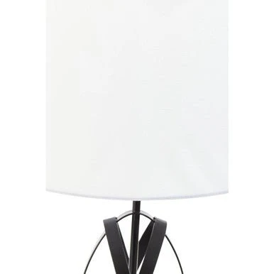 Zaina Black Cross Table Lamp - Image 8