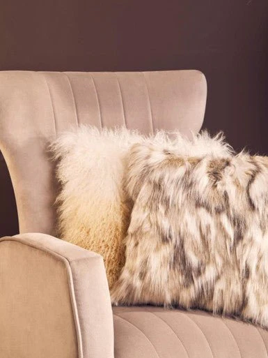 Zamora Mink Velvet Accent Chair With Gold Finish Legs - Image 7