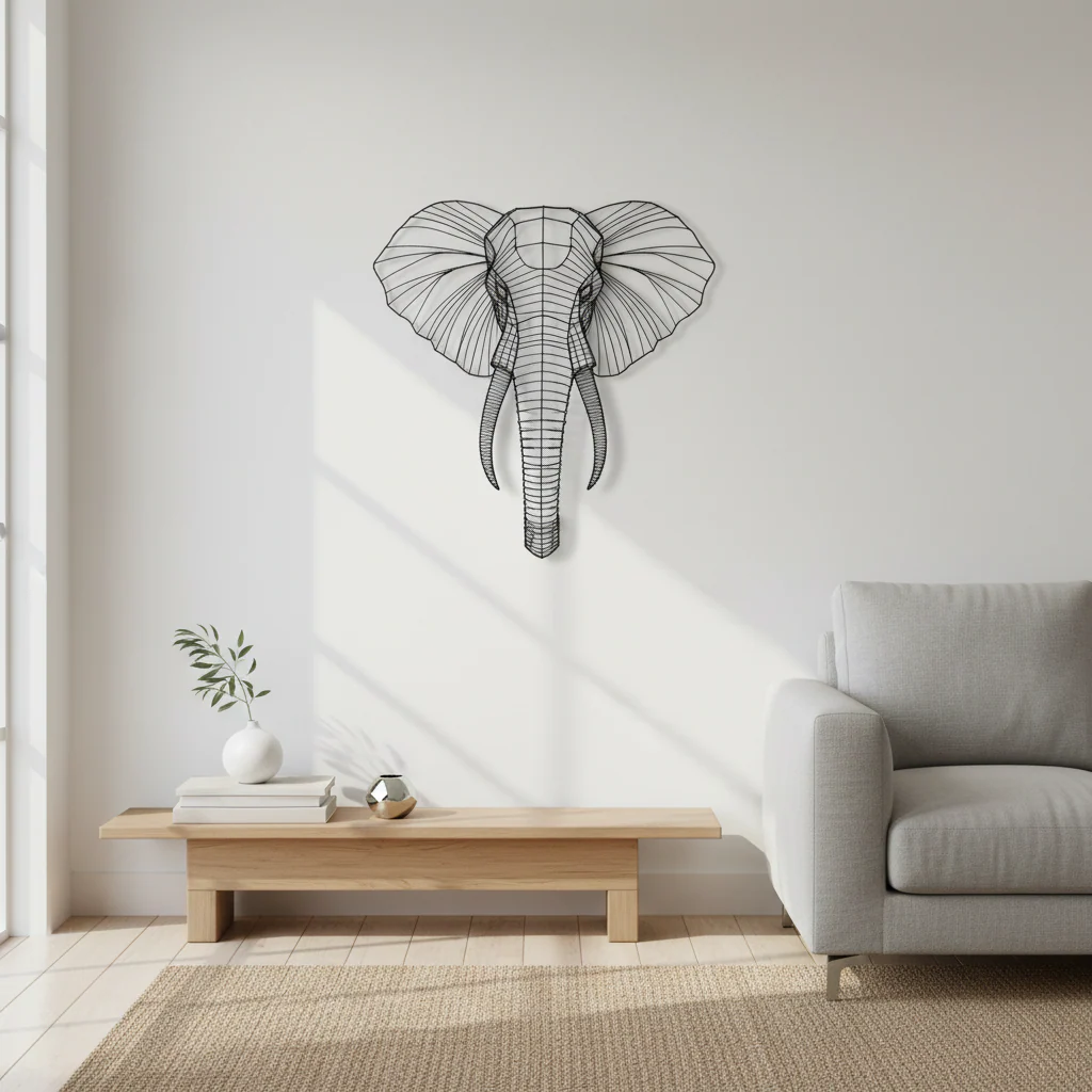 Zania Elephant Head - Image 3