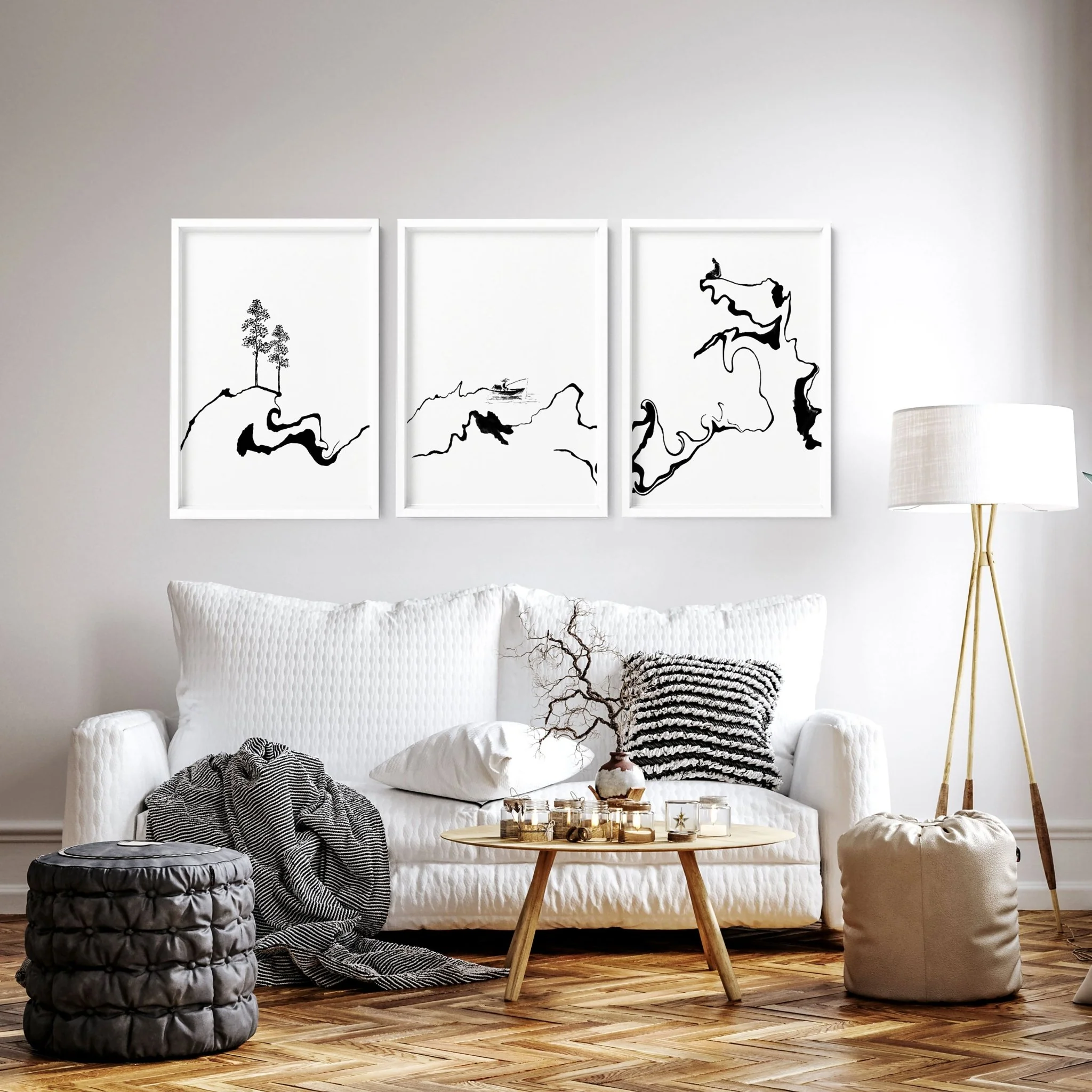 Zen Art | Set of 3 wall art prints - Image 3