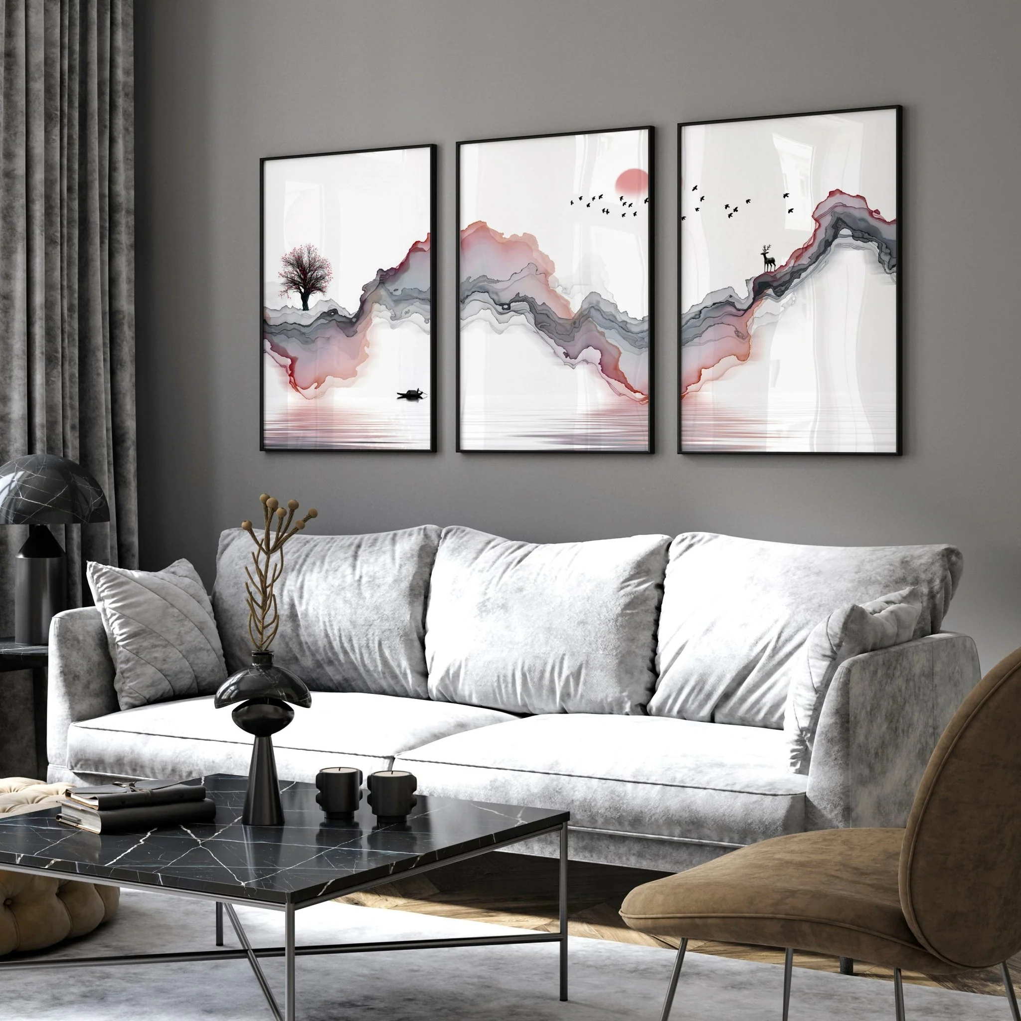Zen room design | set of 3 wall art prints - Image 7