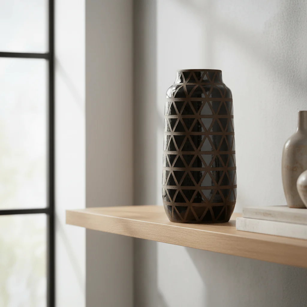 Zengo Large Earthenware Vase - Image 3