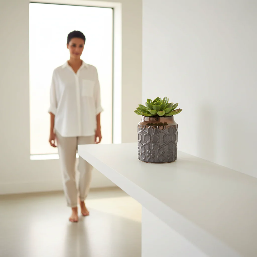 Zircon Small Ceramic Planter - Image 2