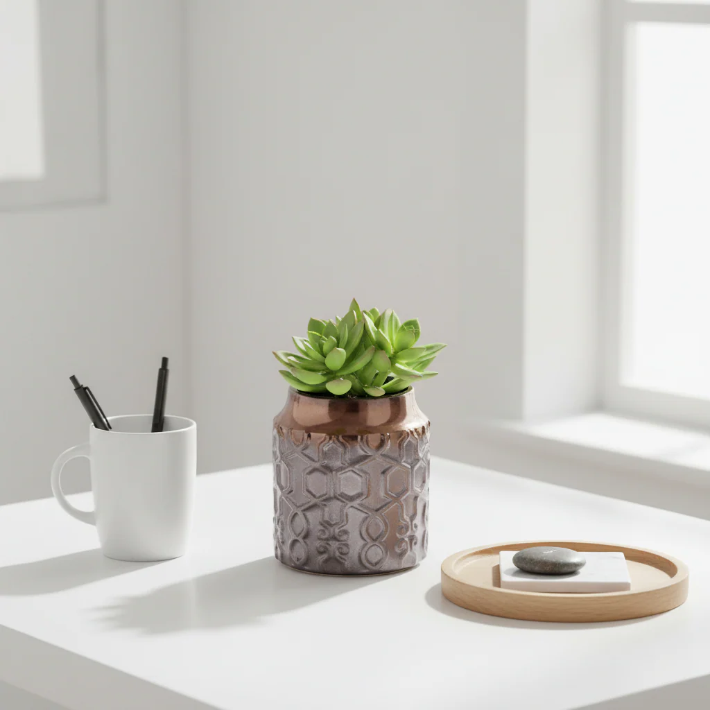 Zircon Small Ceramic Planter - Image 4